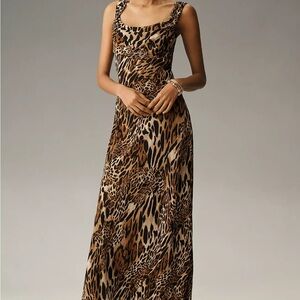 Leopard Print Maxi Dress